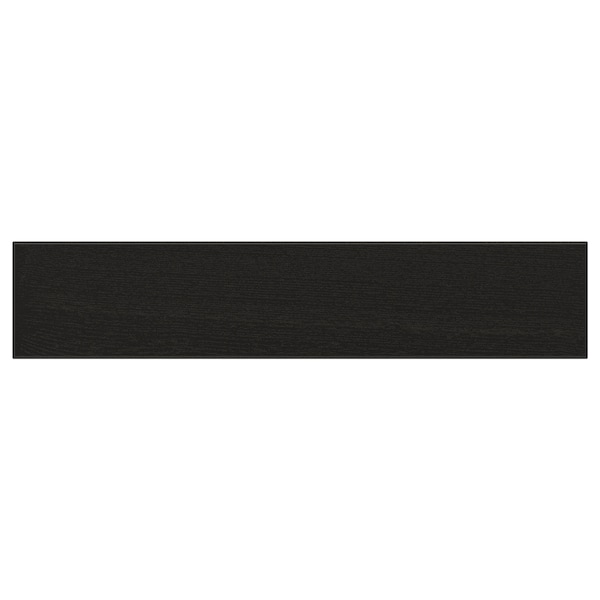 IKEA LERHYTTAN drawer front, 24x5 in Black Stained, Ikea Ireland | 7350DMTAW