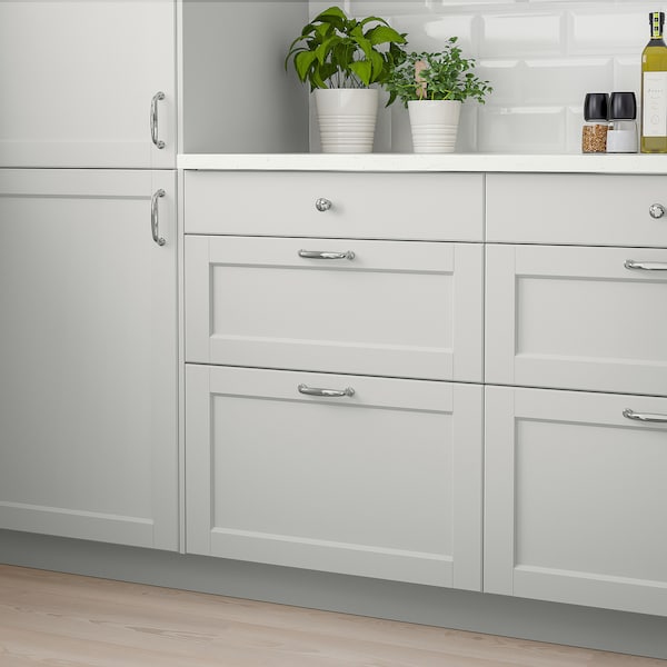 IKEA LERHYTTAN drawer front, 36x10 in Light Gray, Ikea Ireland | 4580DHLIP
