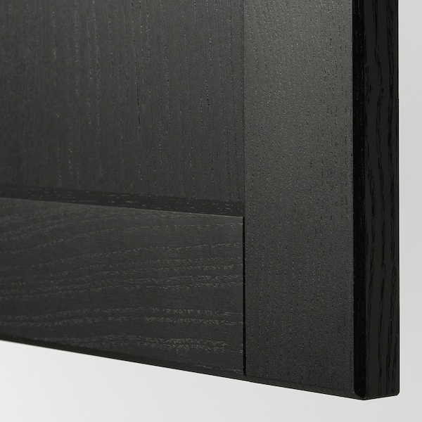 IKEA LERHYTTAN drawer front, 36x15 in Black Stained, Ikea Ireland | 6372KRNQD