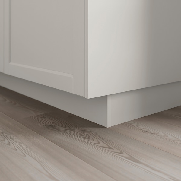 IKEA LERHYTTAN toekick, light gray, 84x4 1/2 in, Ikea Ireland | 5642EGZJT