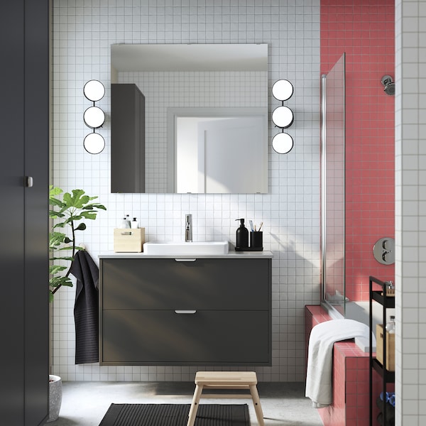 IKEA LETTAN mirror, 36x37 in, Ikea Ireland | 1823GFDMV