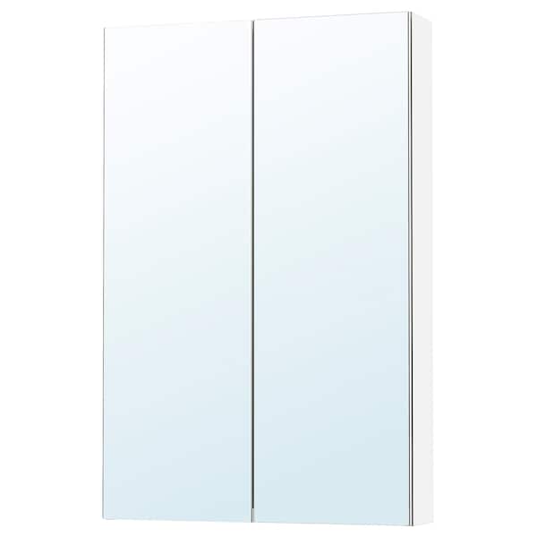 IKEA LETTAN mirror cabinet with doors, mirror effect/mirror glass, 24x6x37 in, Ikea Ireland | 2548SOQPN