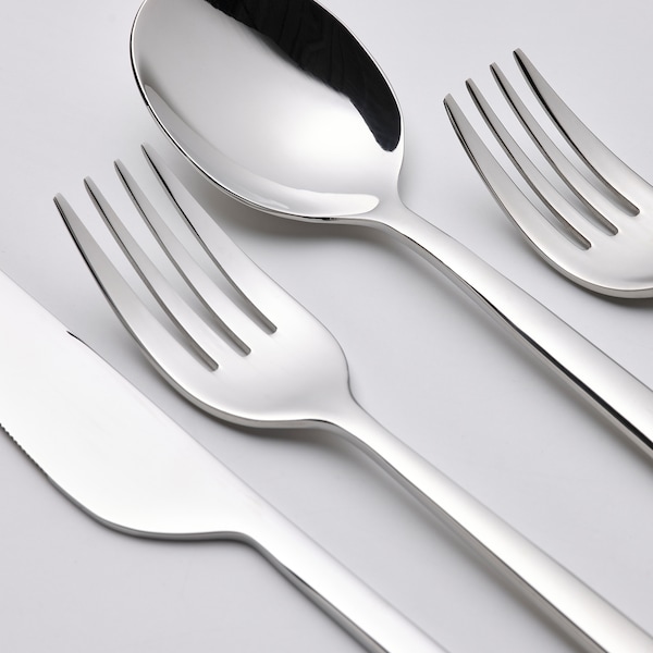 IKEA LÖFTESRIK 20-piece flatware set, stainless steel, Ikea Ireland | 0793KSGLH