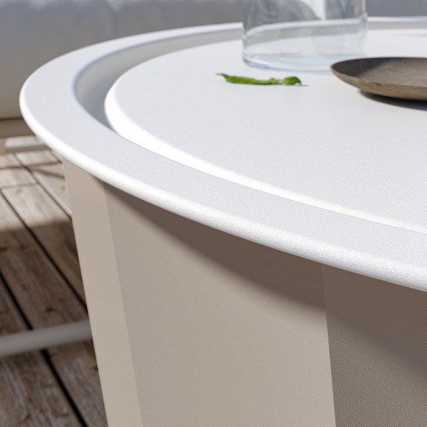 IKEA LÅGASKÄR coffee table, outdoor, beige, Ikea Ireland | 4950XORFE