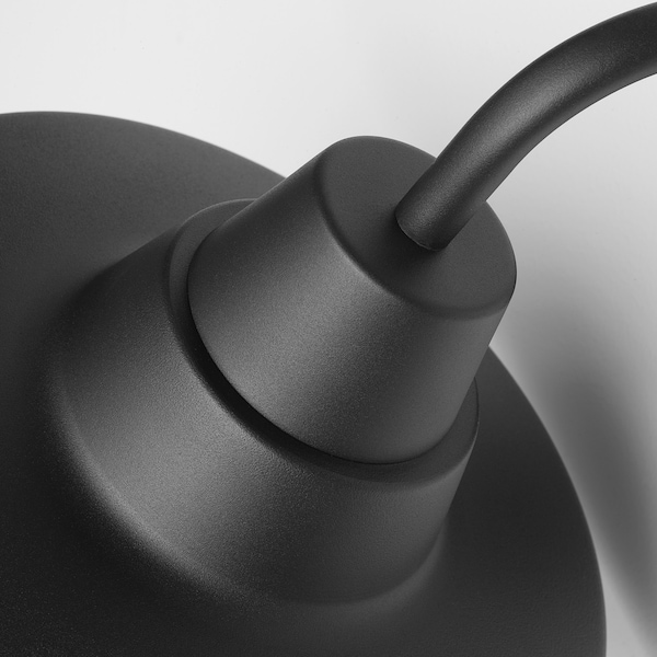 IKEA LÄGERVALL wall lamp, outdoor black, Ikea Ireland | 9176LGDVO