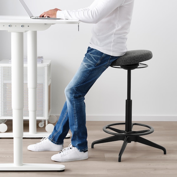 IKEA LIDKULLEN Sit/stand support, Gunnared dark gray, Ikea Ireland | 8072WAFSU