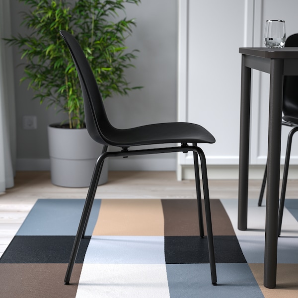 IKEA LIDÅS chair Black / Sefast Black, Ikea Ireland | 4012PHAGS