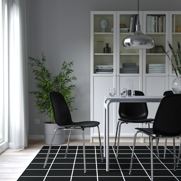 IKEA LIDÅS chair Black / Sefast Chrome Plated, Ikea Ireland | 2785LXJNV