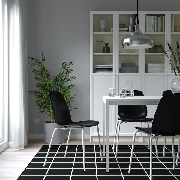 IKEA LIDÅS chair Black / Sefast White, Ikea Ireland | 5376EFKTU