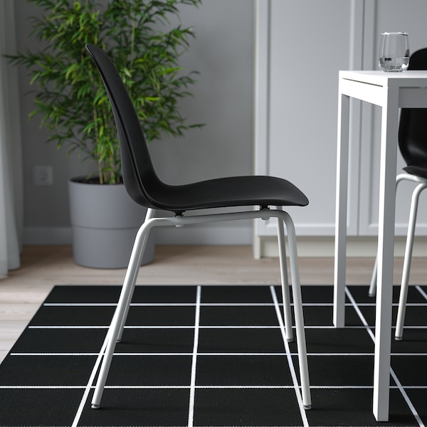 IKEA LIDÅS chair Black / Sefast White, Ikea Ireland | 5376EFKTU