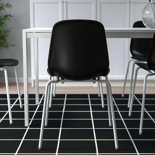 IKEA LIDÅS chair Black / Sefast White, Ikea Ireland | 5376EFKTU
