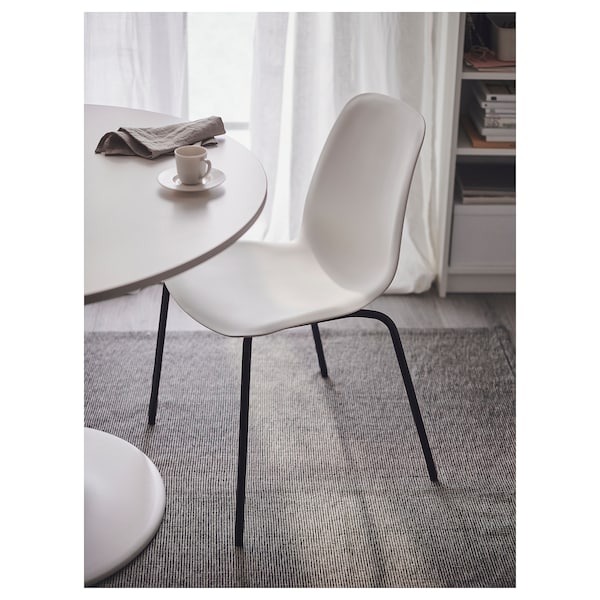 IKEA LIDÅS chair White / Sefast Black, Ikea Ireland | 6234FTDBX