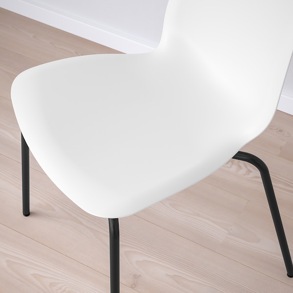 IKEA LIDÅS chair White / Sefast Black, Ikea Ireland | 6234FTDBX