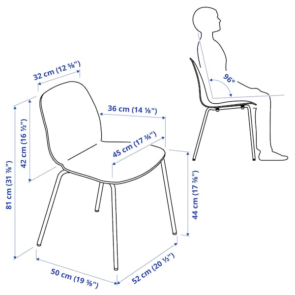IKEA LIDÅS chair White / Sefast Chrome Plated, Ikea Ireland | 3948KWQOG
