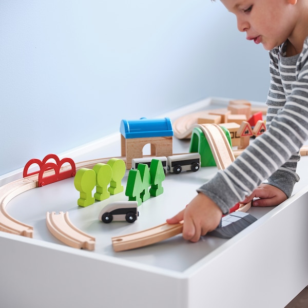 IKEA LILLABO 45-piece train set with track, Ikea Ireland | 5307OUBDQ
