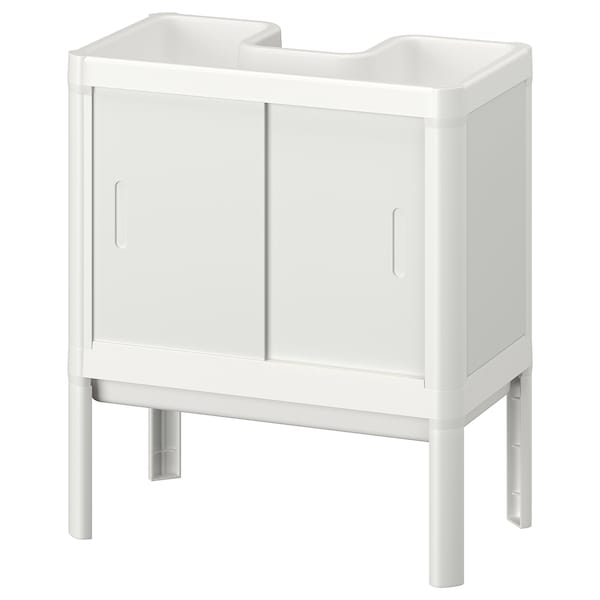 IKEA LILLTJÄRN Bathroom vanity with 2 doors, 17 3/8x19 5/8x9 7/8 in White, Ikea Ireland | 2584OCXTN