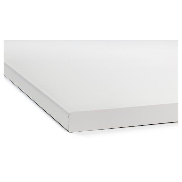 IKEA LILLTRÄSK Countertop, white, laminate, 74x1 1/8 in, Ikea Ireland | 8029IPWGT