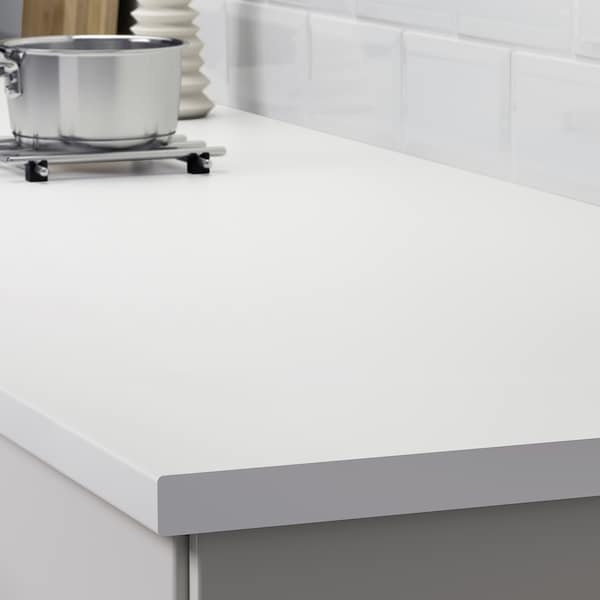 IKEA LILLTRÄSK Countertop, white, laminate, 98x1 1/8 in, Ikea Ireland | 0748CHIUN