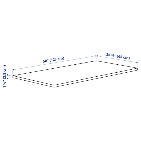 IKEA LILLTRÄSK countertop, white/laminate, 50x1 1/8 in, Ikea Ireland | 1659AHYGD