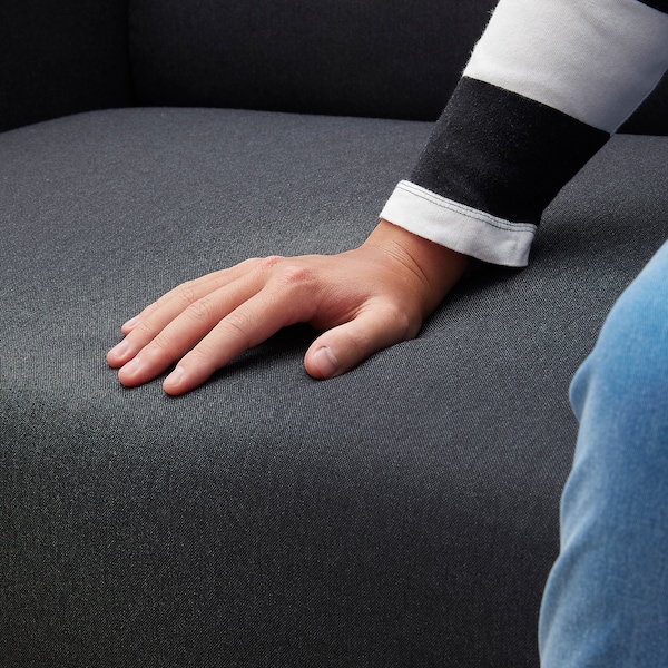 IKEA LINANÄS loveseat Vissle Dark Gray, Ikea Ireland | 3518FNEUZ