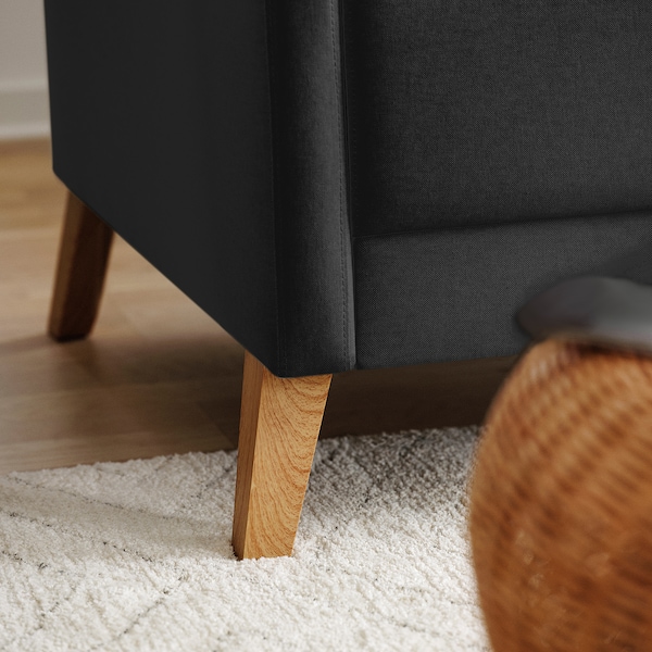 IKEA LINANÄS loveseat Vissle Dark Gray, Ikea Ireland | 3518FNEUZ