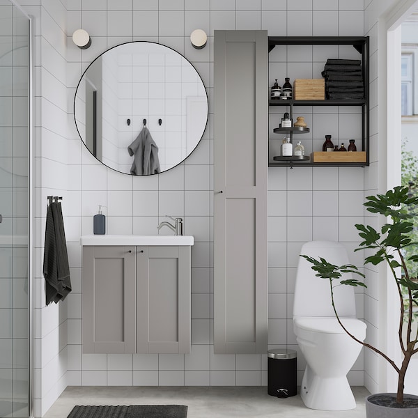 IKEA LINDBYN mirror, 31 1/2 in Black, Ikea Ireland | 9560ZWHXJ