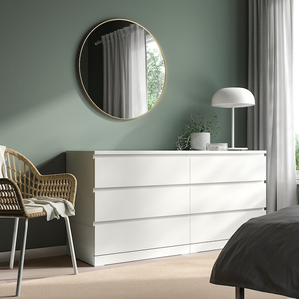 IKEA LINDBYN mirror, 31 1/2 in Gold, Ikea Ireland | 9531UOENP