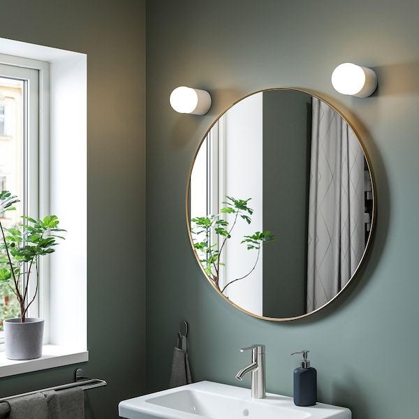 IKEA LINDBYN mirror, 31 1/2 in Gold, Ikea Ireland | 9531UOENP