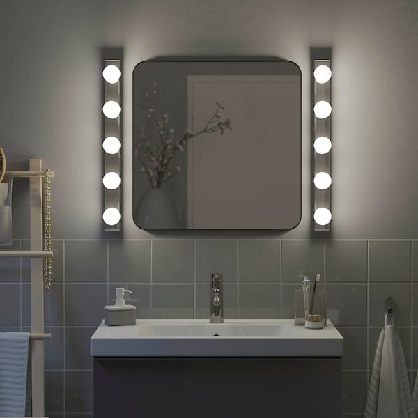 IKEA LINDBYN mirror, black, 23 5/8x23 5/8 in, Ikea Ireland | 2016PRIUW