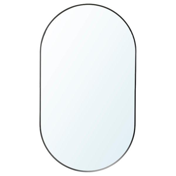 IKEA LINDBYN mirror with storage, black, 15 3/4x27 1/2 in, Ikea Ireland | 0325NWULI