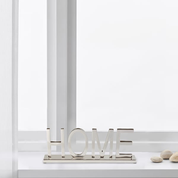 IKEA LINDRANDE decoration, home silver color, 4 ¼ in, Ikea Ireland | 4186SVOIC