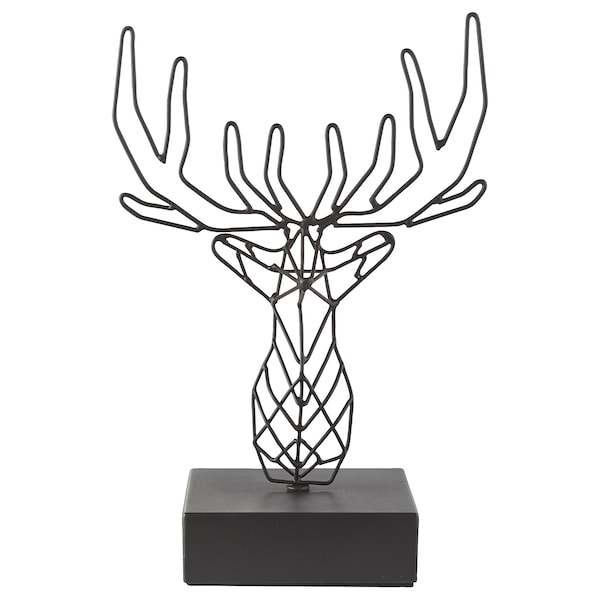 IKEA LINDRANDE decoration, reindeer black, 9 ¾ in, Ikea Ireland | 0189NXDYI