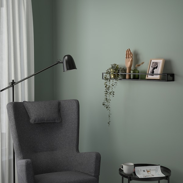 IKEA LINDÅSEN display shelf, anthracite, 29 1/2 in, Ikea Ireland | 7314NAGSI