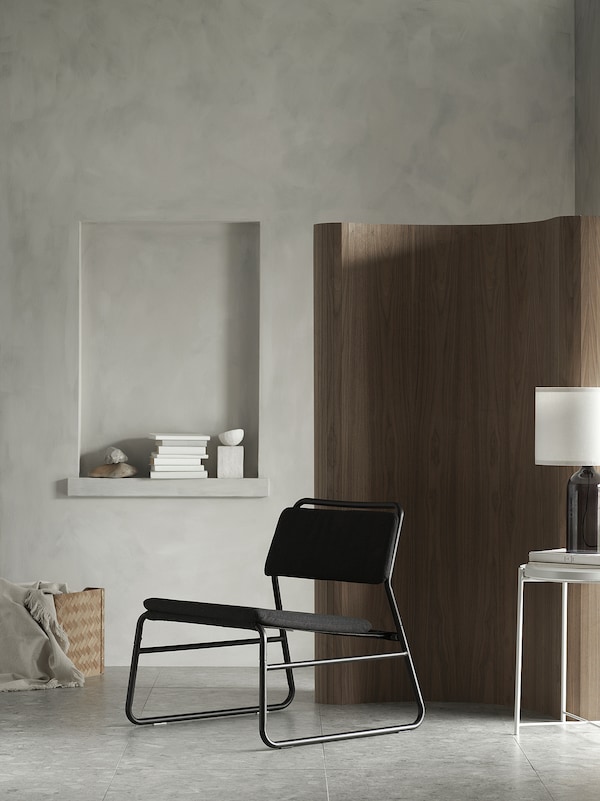IKEA LINNEBÄCK chair Vissle Dark Gray, Ikea Ireland | 4791FCDKZ