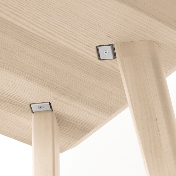 IKEA LISABO Desk, ash veneer, 46 1/2x17 3/4 in, Ikea Ireland | 1467DWQYA