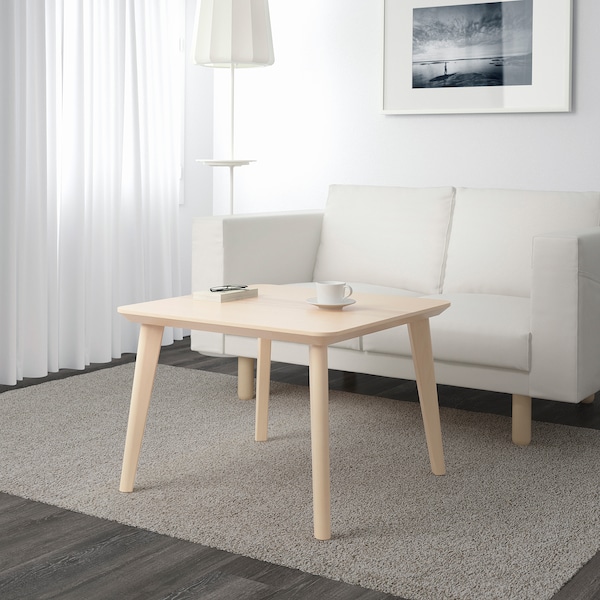 IKEA LISABO coffee table, ash veneer, 27 1/2x27 1/2 in, Ikea Ireland | 7823FMJDU