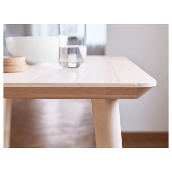 IKEA LISABO coffee table, ash veneer, 46 1/2x19 5/8 in, Ikea Ireland | 0315BEXVH