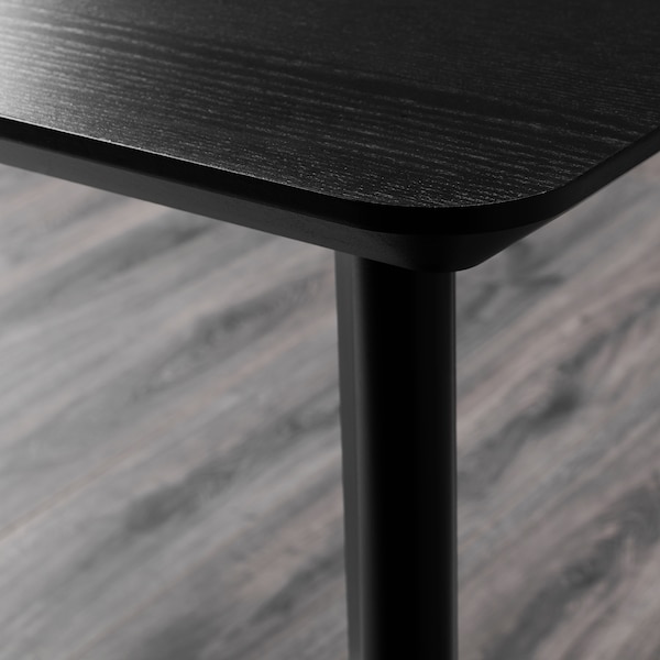 IKEA LISABO table, 55 1/8x30 3/4 in Black, Ikea Ireland | 4061CLBDT