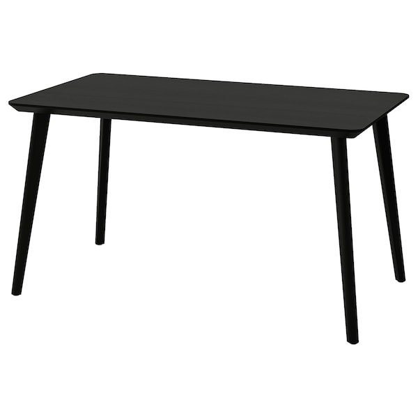 IKEA LISABO table, 55 1/8x30 3/4 in Black, Ikea Ireland | 4061CLBDT