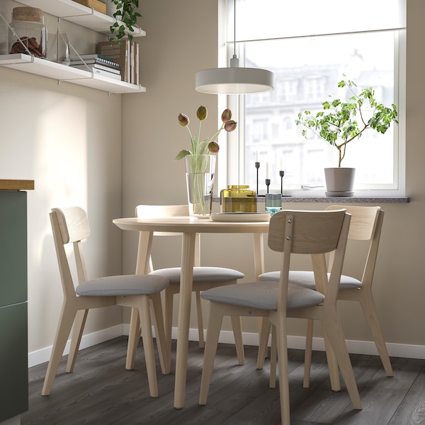 IKEA LISABO table, ash veneer, 41 3/8 in, Ikea Ireland | 8249EDSLI