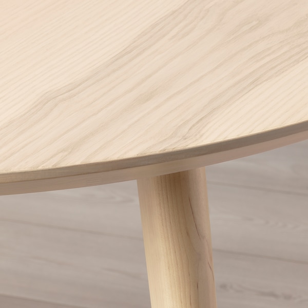 IKEA LISABO table, ash veneer, 41 3/8 in, Ikea Ireland | 8249EDSLI