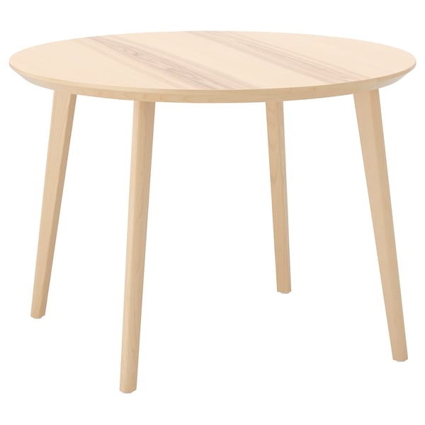 IKEA LISABO table, ash veneer, 41 3/8 in, Ikea Ireland | 8249EDSLI