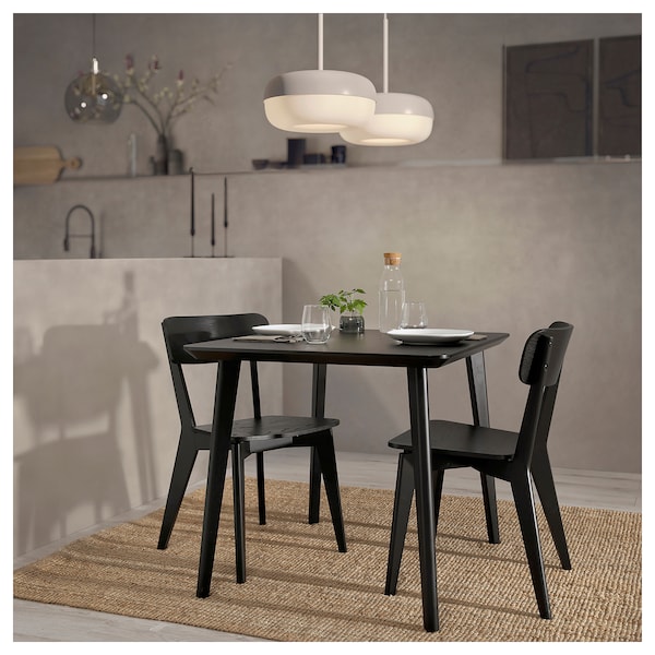 IKEA LISABO table, black, 34 5/8x30 3/4 in, Ikea Ireland | 9815FOXTA