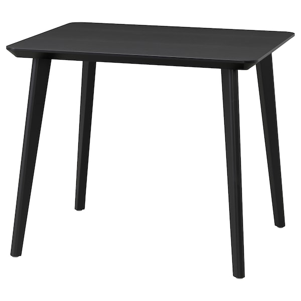 IKEA LISABO table, black, 34 5/8x30 3/4 in, Ikea Ireland | 9815FOXTA