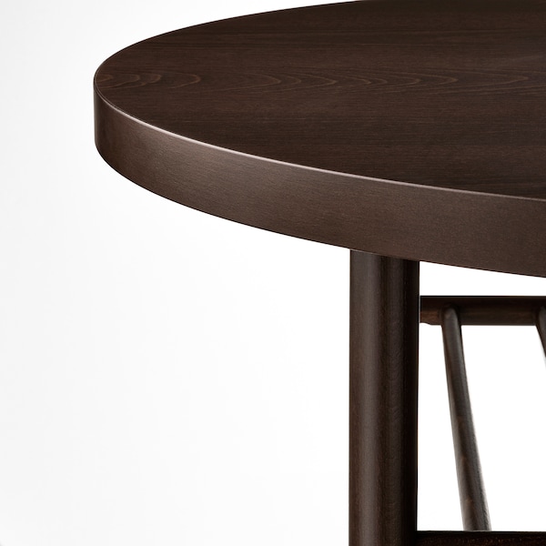 IKEA LISTERBY coffee table, 35 3/8 in Dark Brown Beech Veneer, Ikea Ireland | 8051OKNPG