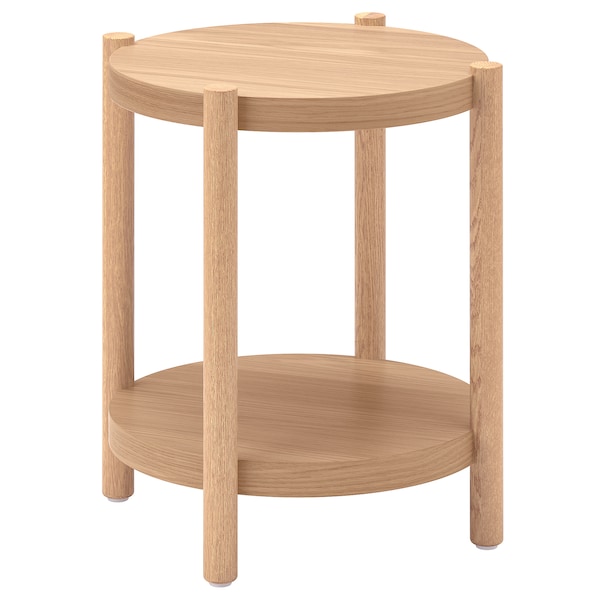 IKEA LISTERBY side table, 19 5/8 in Oak Veneer, Ikea Ireland | 9475YGJWN