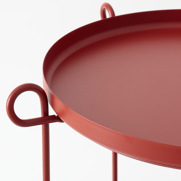 IKEA LIVELYCKE tray table, 19 5/8 in Red, Ikea Ireland | 7349FSLVG
