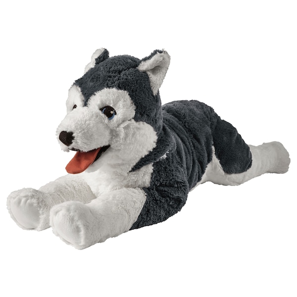 IKEA LIVLIG soft toy, dog/siberian husky, 22 1/2 in, Ikea Ireland | 7192ZSDBX