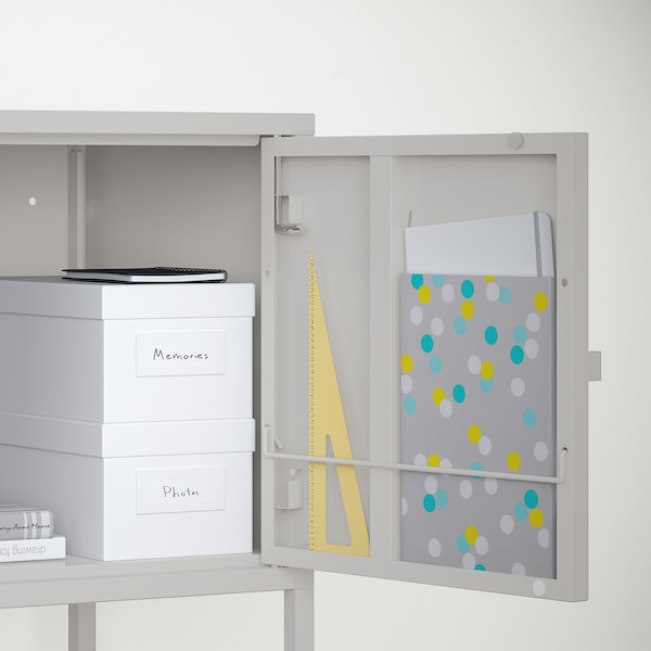 IKEA LIXHULT storage combination, 47 1/4x13 3/4x36 1/4 in Gray, Ikea Ireland | 5283DLJMH