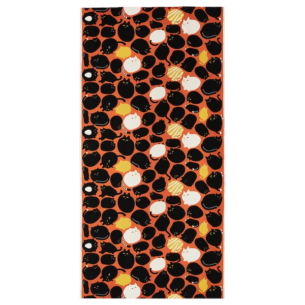 IKEA LÄKEMALVA pre-cut fabric, orange, 59x118 in, Ikea Ireland | 4902SYQZE